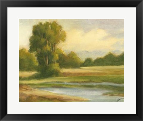 Framed Spring Morning I Print