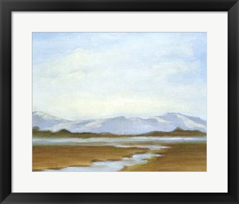 Framed Summer Horizons IV Print