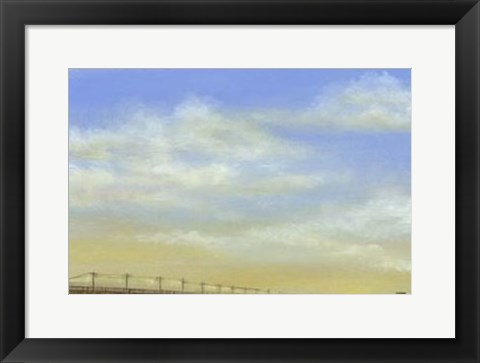 Framed Before Dusk II Print