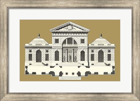 Framed Grand Facade II Print