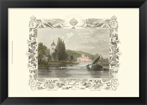 Framed Bisham Abbey Print