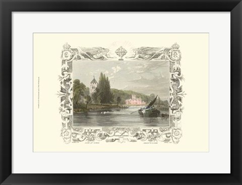 Framed Bisham Abbey Print