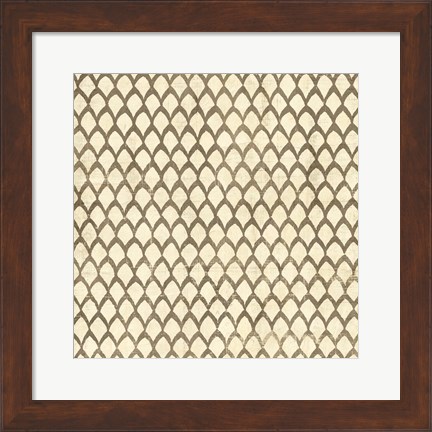 Framed Ethnic Motif III Print