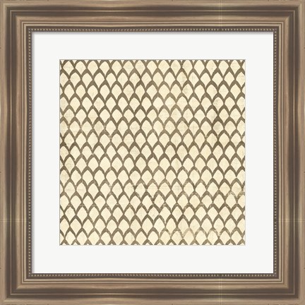 Framed Ethnic Motif III Print