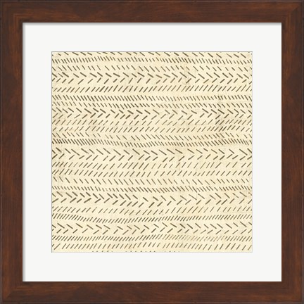 Framed Ethnic Motif V Print