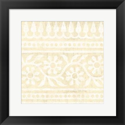 Framed Ethnic Motif VIII Print