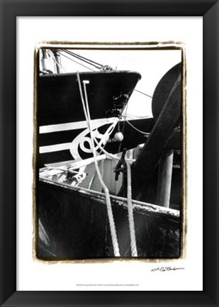 Framed Fishing Trawler III Print