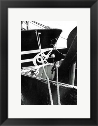 Framed Fishing Trawler III Print