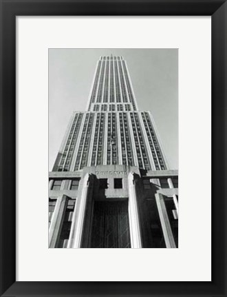 Framed Empire State Building I Print