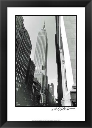 Framed Empire State Building II Print