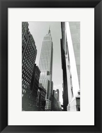 Framed Empire State Building II Print