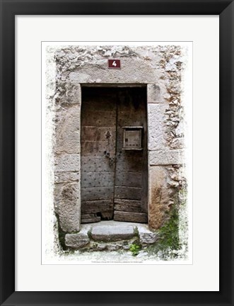 Framed Doors of Europe XIV Print