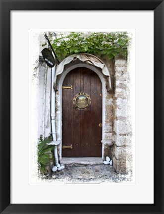 Framed Doors of Europe XIX Print