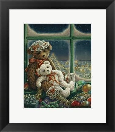 Framed Molly and Sugar Bear Print