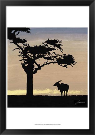 Framed Savanna II Print