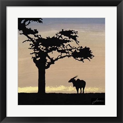 Framed Savanna II Print