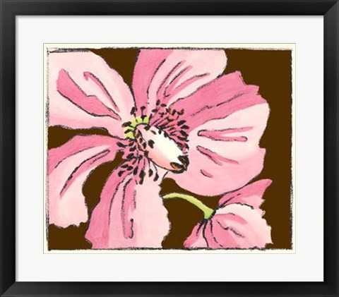 Framed Petal Poetry V Print