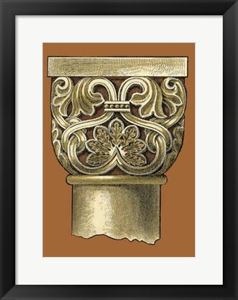 Framed Graphic Capital II Print