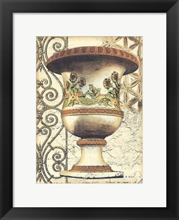 Framed Gardens of Versailles I Print