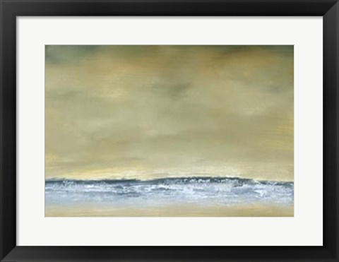 Framed Sea View II Print