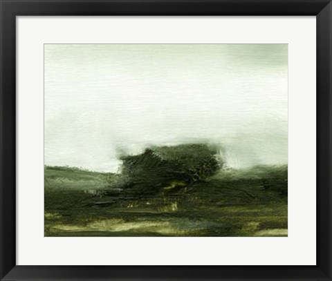 Framed Verdant II Print