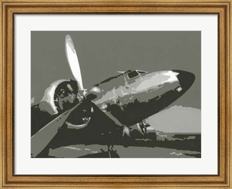 Framed Classic Aviation I Print