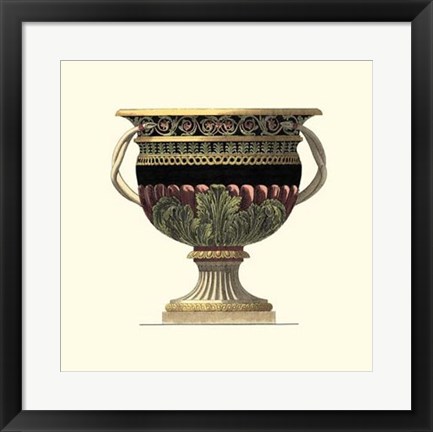 Framed Large Giardini Urn II Print