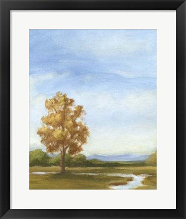 Framed Summer Horizons V Print