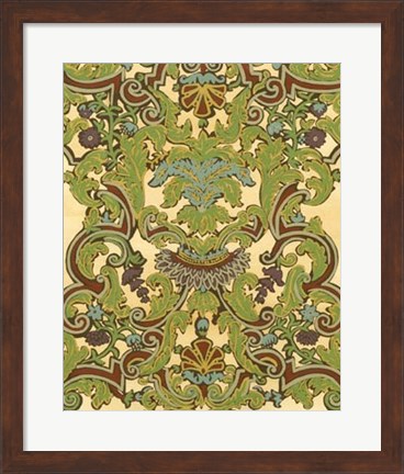 Framed Antique Adornment II Print