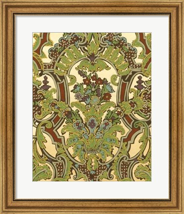 Framed Antique Adornment III Print