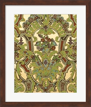 Framed Antique Adornment III Print