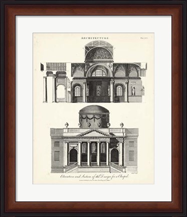 Framed Design for a Chapel Print