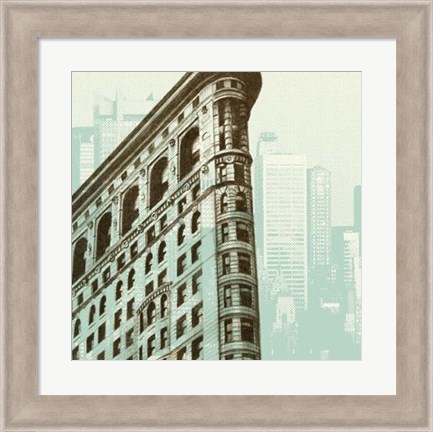 Framed Architectural Overlay II Print