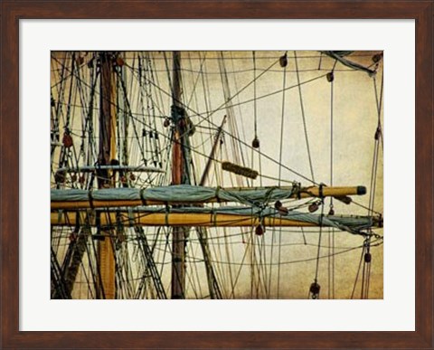 Framed Rigging II Print