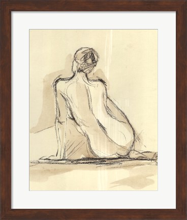 Framed Neutral Figure Study III Print