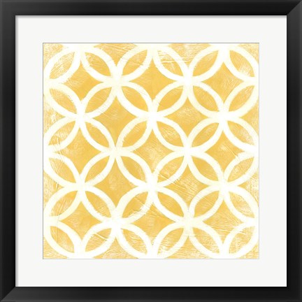 Framed Modern Symmetry VII Print