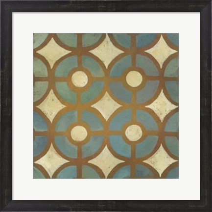 Framed Rustic Symmetry III Print
