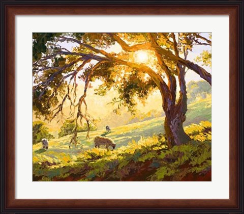 Framed Restful Radiance Print