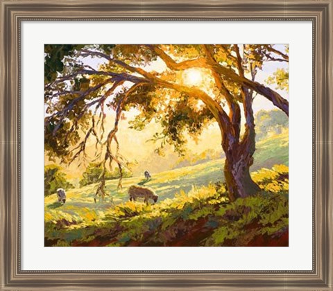 Framed Restful Radiance Print