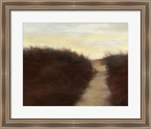 Framed Sunrise Stroll III Print