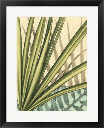 Framed Tropical Shade II Print