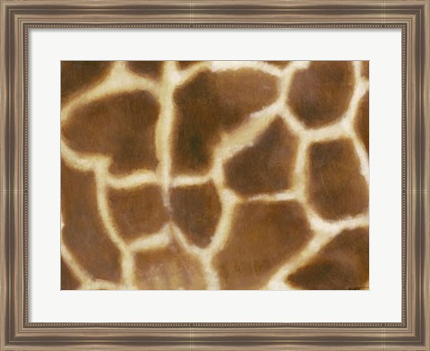 Framed Giraffe II Print