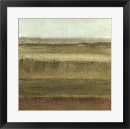 Framed Abstract Meadow II Print