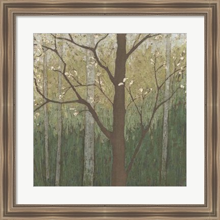 Framed Hudson River Forest II Print