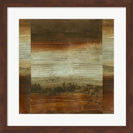 Framed Distant Horizon II Print