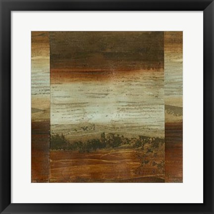 Framed Distant Horizon II Print