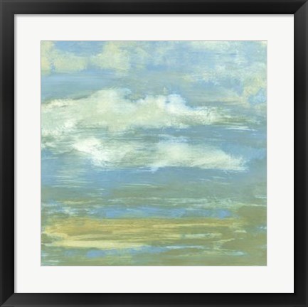 Framed Cloud Striations II Print