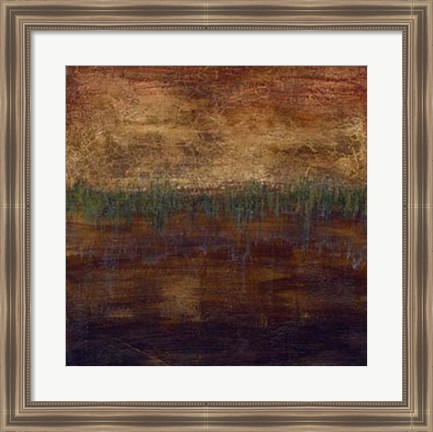 Framed Distant Forest III Print