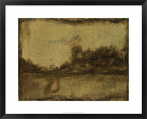 Framed Gilded Landscape II Print