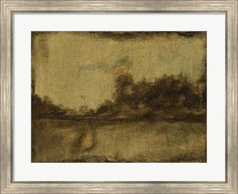 Framed Gilded Landscape II Print